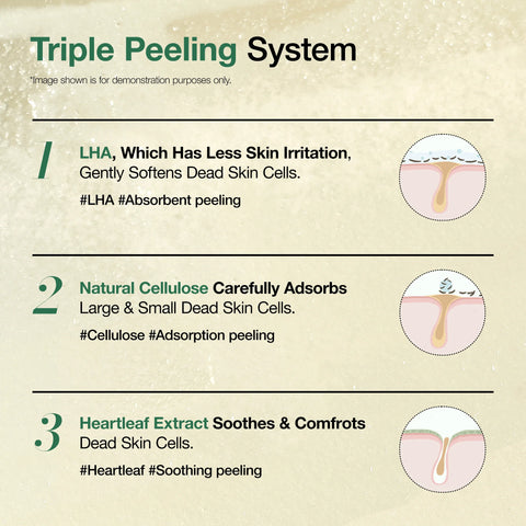 Heartleaf LHA Moisture Peeling Gel