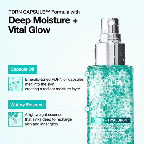 PDRN Collagen Glow Facial Serum Spray