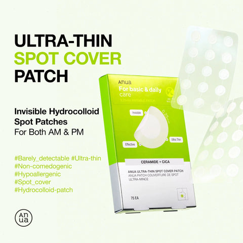 Ultra-Thin Spot Cover Patch